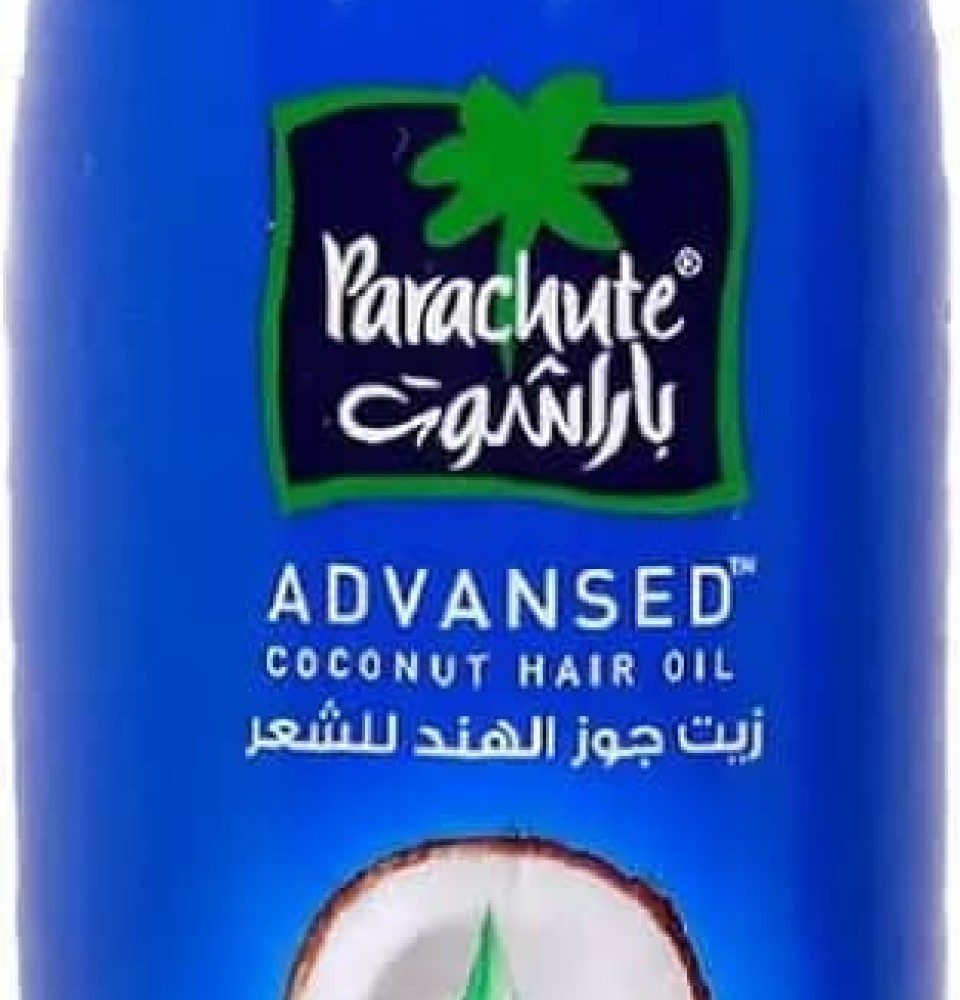 زيت باراشوت أدفانسد بجوز الهند والبيوتين لشعر صحي وقوي